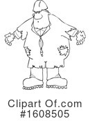 Man Clipart #1608505 by djart