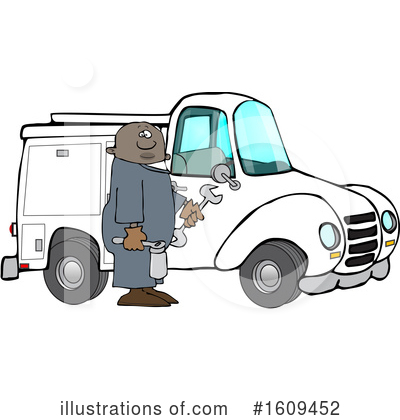 Utility Truck Clipart #1609452 by djart
