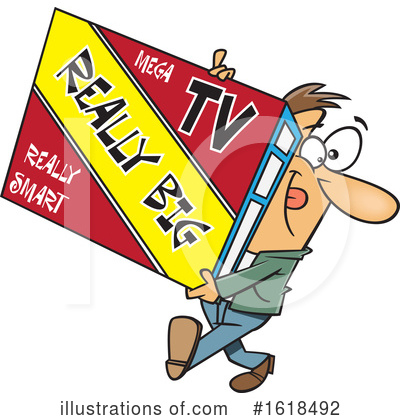 Television Clipart #1618492 by toonaday