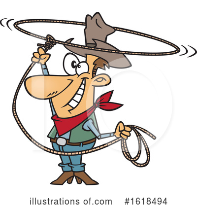 Cowboy Clipart #1618494 by toonaday