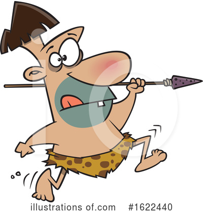 Caveman Clipart #1622440 by toonaday