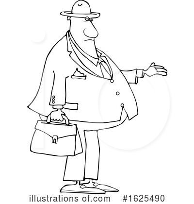 Royalty-Free (RF) Man Clipart Illustration by djart - Stock Sample #1625490