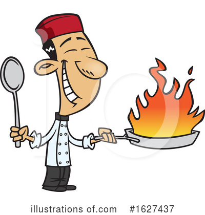Fire Clipart #1627437 by toonaday