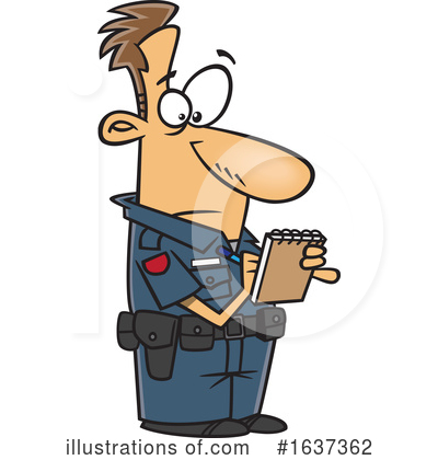 Police Clipart #1637362 by toonaday