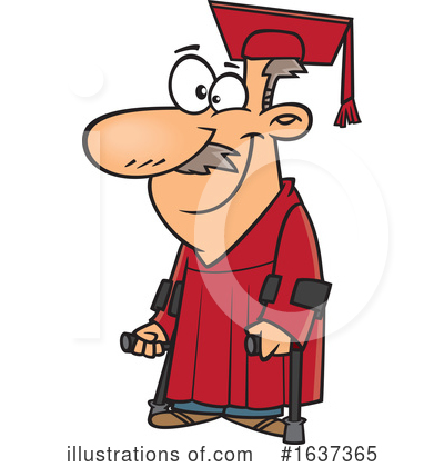 Graduation Clipart #1637365 by toonaday