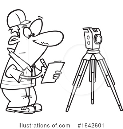 Surveyor Clipart #1642601 by toonaday