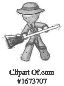 Man Clipart #1673707 by Leo Blanchette
