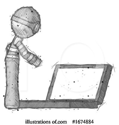 Royalty-Free (RF) Man Clipart Illustration by Leo Blanchette - Stock Sample #1674884