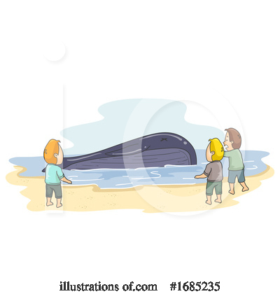 Whale Clipart #1685235 by BNP Design Studio