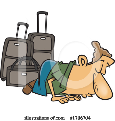 Traveler Clipart #1706704 by toonaday