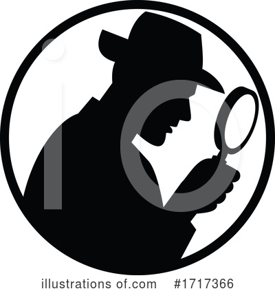 Detective Clipart #1717366 by patrimonio