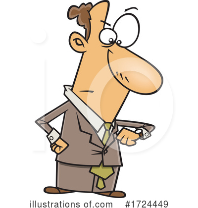 Businessman Clipart #1724449 by toonaday