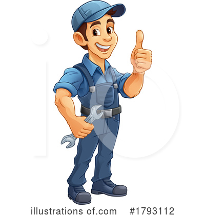 Contractor Clipart #1793112 by AtStockIllustration