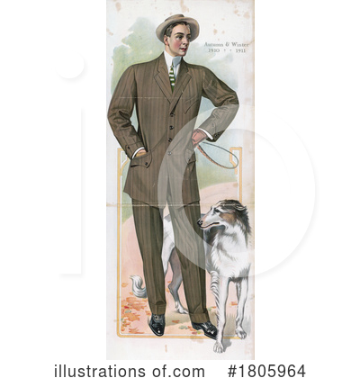 Royalty-Free (RF) Man Clipart Illustration by JVPD - Stock Sample #1805964