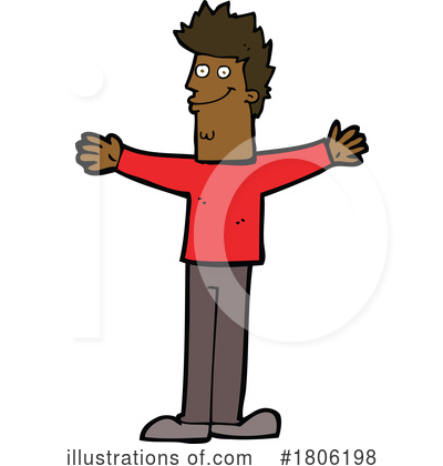 Mexican Man Clipart #1806198 by lineartestpilot