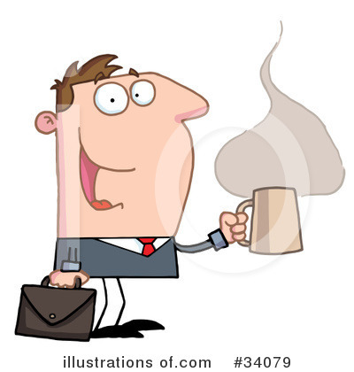 Royalty-Free (RF) Man Clipart Illustration by Hit Toon - Stock Sample #34079
