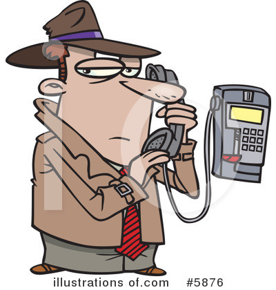 Investigator Clipart #5876 by toonaday