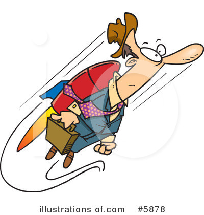 Jetpack Clipart #5878 by toonaday