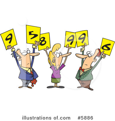 Judges Clipart #5886 by toonaday