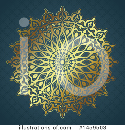 Royalty-Free (RF) Mandala Clipart Illustration by KJ Pargeter - Stock Sample #1459503