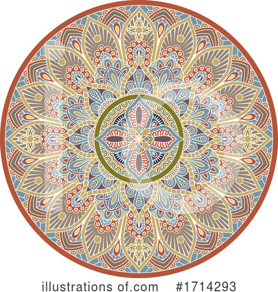 Mandala Clipart #1714293 by AtStockIllustration