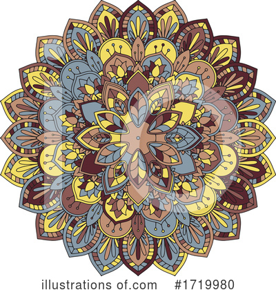 Royalty-Free (RF) Mandala Clipart Illustration by KJ Pargeter - Stock Sample #1719980