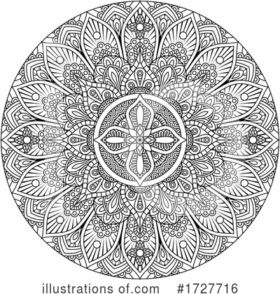 Mandala Clipart #1727716 by AtStockIllustration