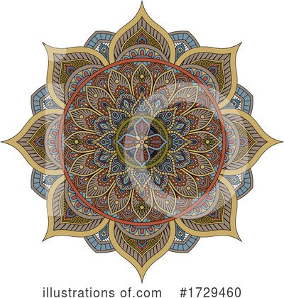 Royalty-Free (RF) Mandala Clipart Illustration by AtStockIllustration - Stock Sample #1729460