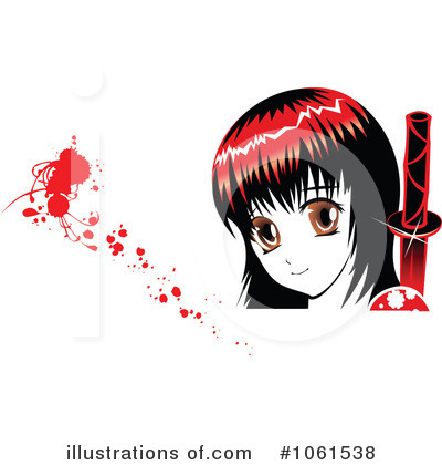 Royalty-Free (RF) Manga Clipart Illustration by Vector Tradition SM - Stock Sample #1061538