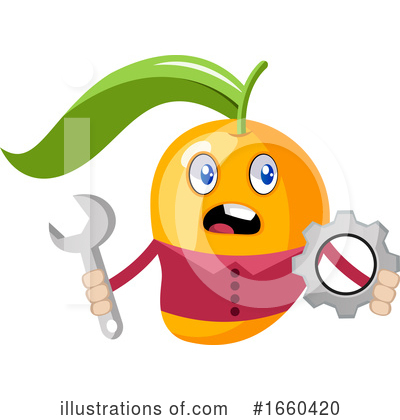Royalty-Free (RF) Mango Clipart Illustration by Morphart Creations - Stock Sample #1660420