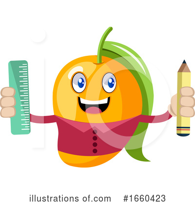 Royalty-Free (RF) Mango Clipart Illustration by Morphart Creations - Stock Sample #1660423