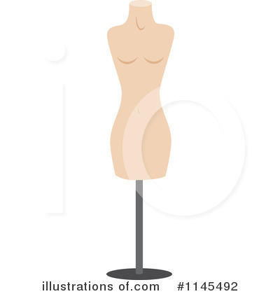 Royalty-Free (RF) Mannequin Clipart Illustration by Rosie Piter - Stock Sample #1145492