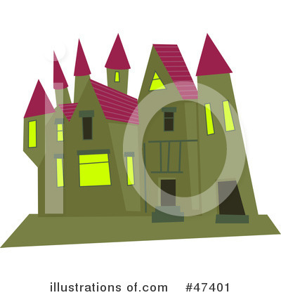 Royalty-Free (RF) Mansion Clipart Illustration by Prawny - Stock Sample #47401