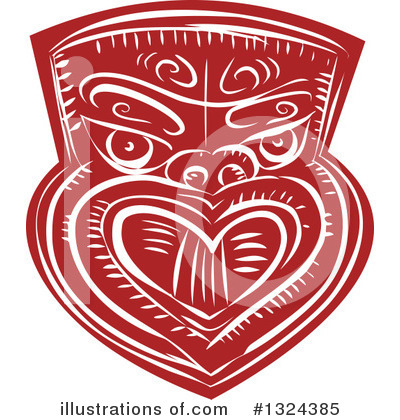 Royalty-Free (RF) Maori Clipart Illustration by patrimonio - Stock Sample #1324385