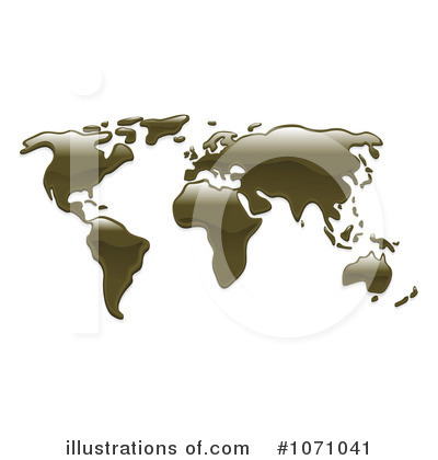 Royalty-Free (RF) Map Clipart Illustration by AtStockIllustration - Stock Sample #1071041