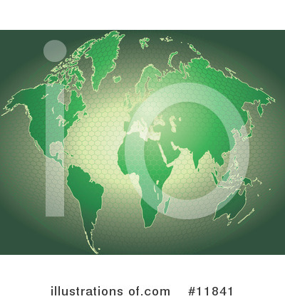Royalty-Free (RF) Map Clipart Illustration by AtStockIllustration - Stock Sample #11841