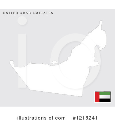 United Arab Emirates Clipart #1218241 by Lal Perera