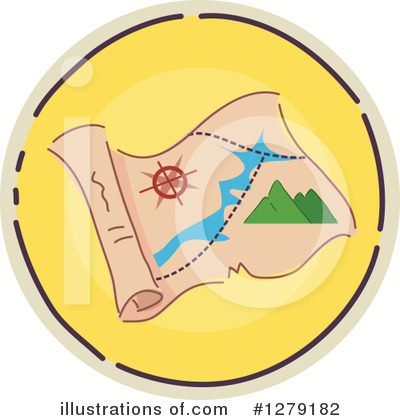 Royalty-Free (RF) Map Clipart Illustration by BNP Design Studio - Stock Sample #1279182