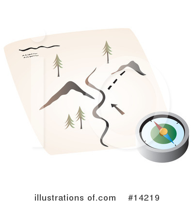 Hiking Clipart #14219 by Rasmussen Images