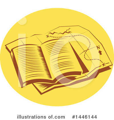 Book Clipart #1446144 by patrimonio