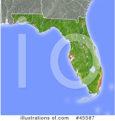 Florida Clipart #45587 by Michael Schmeling
