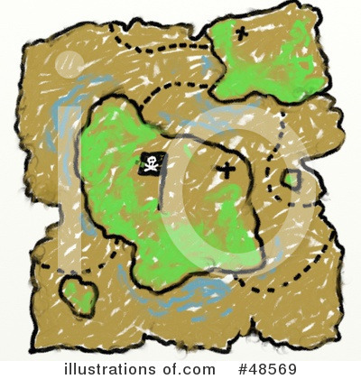 Treasure Map Clipart #48569 by Prawny