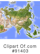 Map Clipart #91403 by Michael Schmeling