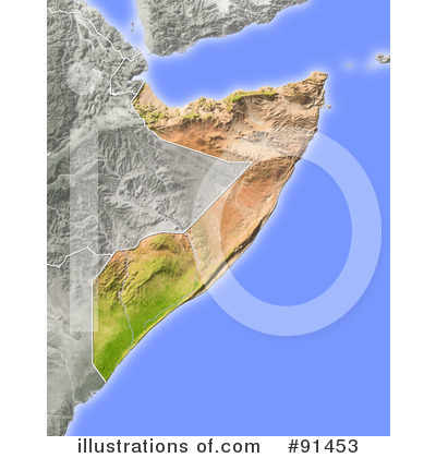 Royalty-Free (RF) Map Clipart Illustration by Michael Schmeling - Stock Sample #91453