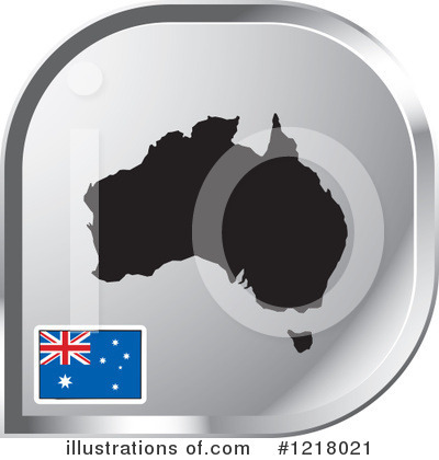 Australia Clipart #1218021 by Lal Perera