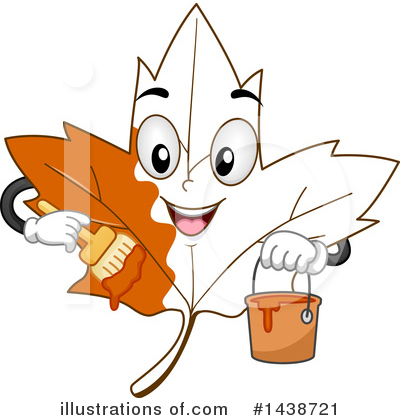 Royalty-Free (RF) Maple Leaf Clipart Illustration by BNP Design Studio - Stock Sample #1438721