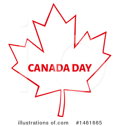 Royalty-Free (RF) Maple Leaf Clipart Illustration by Hit Toon - Stock Sample #1461665