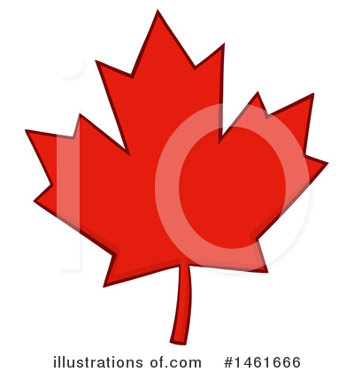 Royalty-Free (RF) Maple Leaf Clipart Illustration by Hit Toon - Stock Sample #1461666