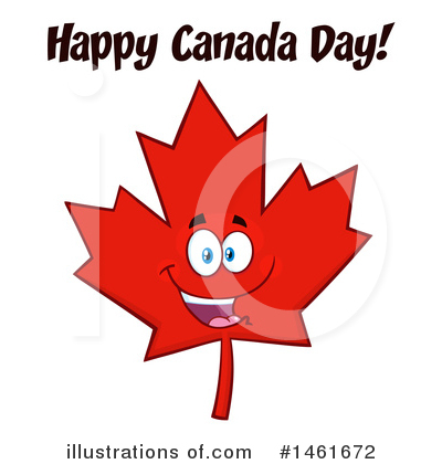 Royalty-Free (RF) Maple Leaf Clipart Illustration by Hit Toon - Stock Sample #1461672