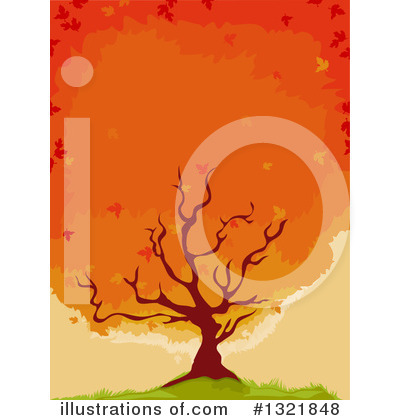 Royalty-Free (RF) Maple Tree Clipart Illustration by BNP Design Studio - Stock Sample #1321848